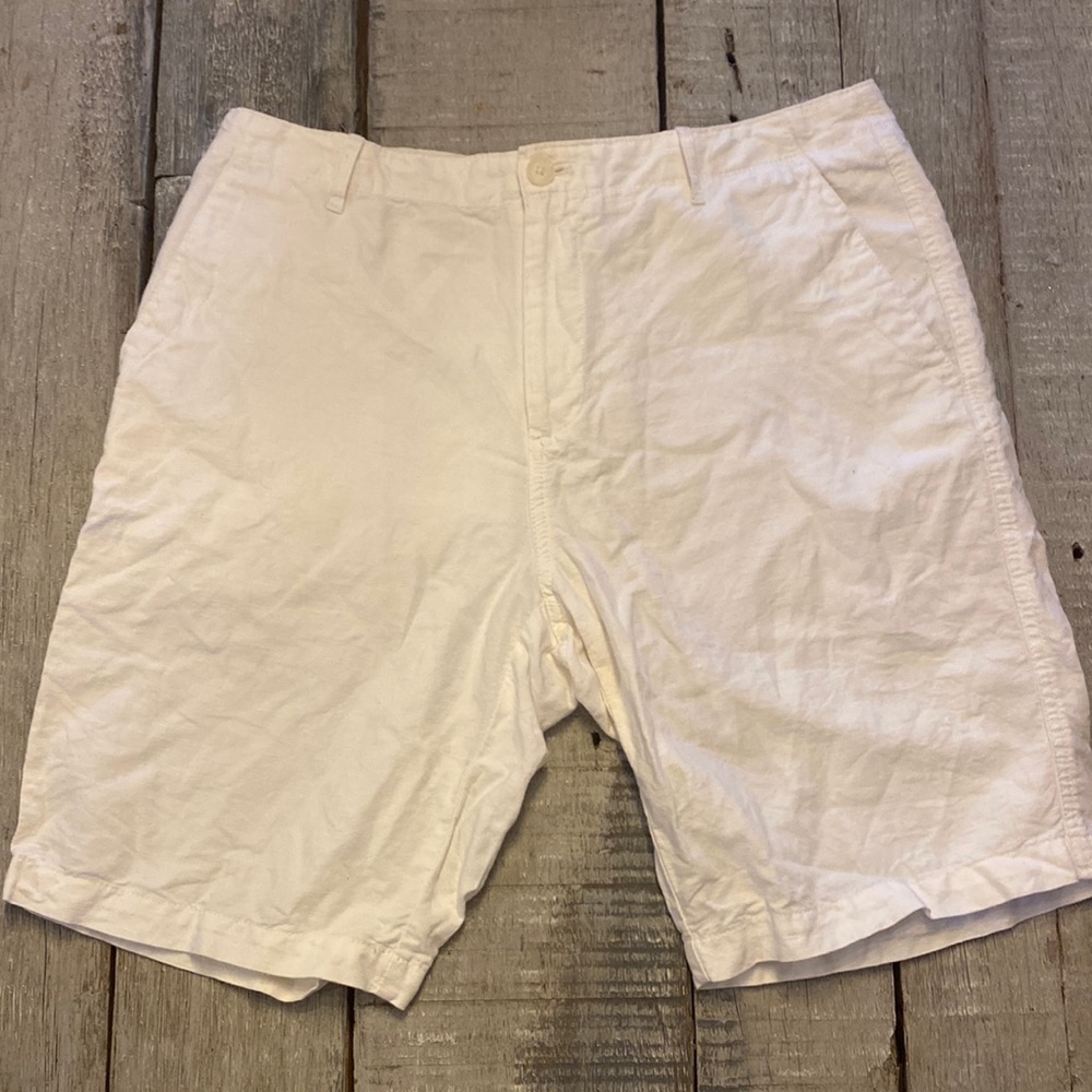 White Bermuda Shorts